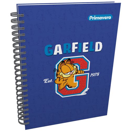 Cuaderno Argollado  Garfield Multimaterias Mujer Est. G 1978