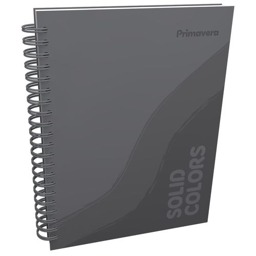 Cuaderno Argollado Multimaterias  Solid Colors Hombre Gris