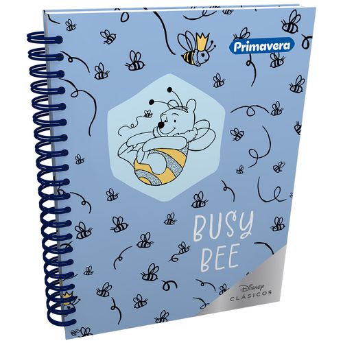 Cuaderno Argollado Multimaterias  Winnie Pooh Busy Bee