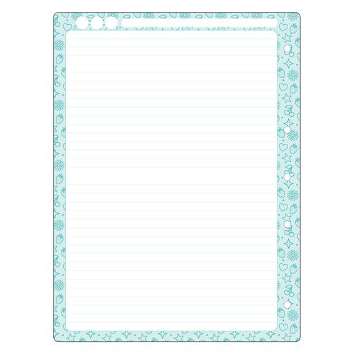 Hoja de Repuesto   105 Decorada Rayas