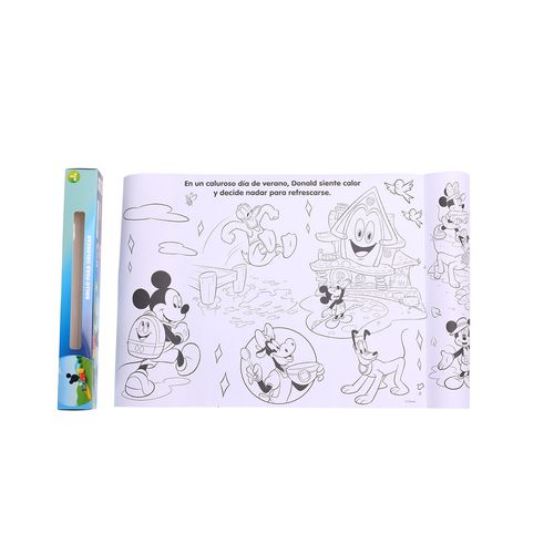 Rollo para Colorear  Mickey Mouse Niño 2 mts.