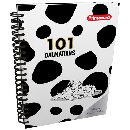 Cuaderno Argollado Multimaterias  101 Dálmatas Manchas