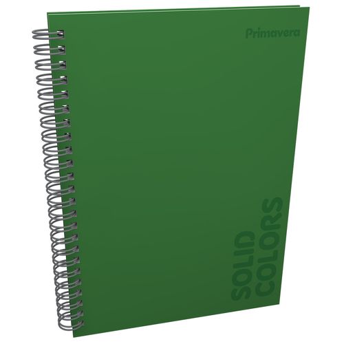 Cuaderno Argollado Pasta Dura  Solid Colors Hombre Grande Verde