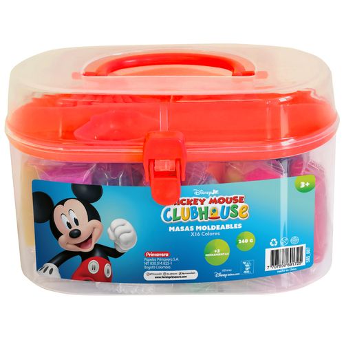 Masas Moldeables  Mickey Mouse Kit X 16