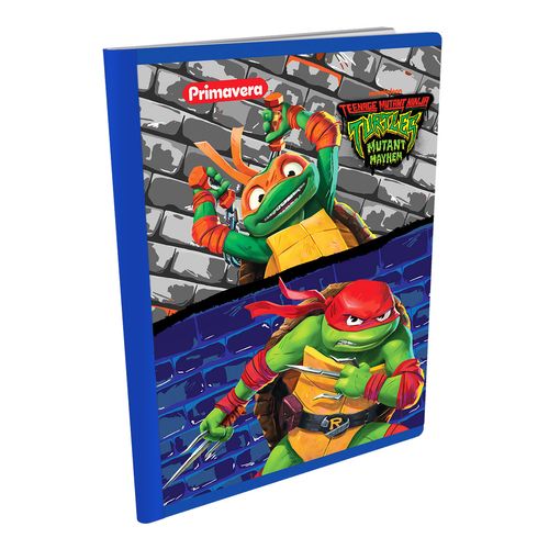 Cuaderno Cosido  Tortugas Ninja Michelangelo & Raphael
