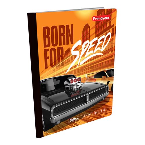 Cuaderno Cosido  Fast & Furious F&F Bron For Speed