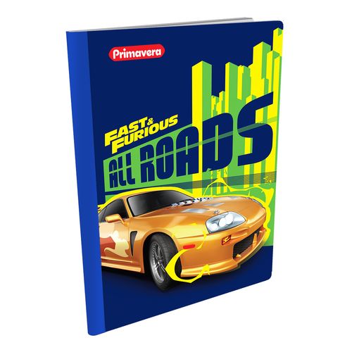 Cuaderno Cosido  Fast & Furious F&F All Roads
