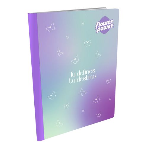 Cuaderno Cosido  Flower Power Tú Defines Tu Destino
