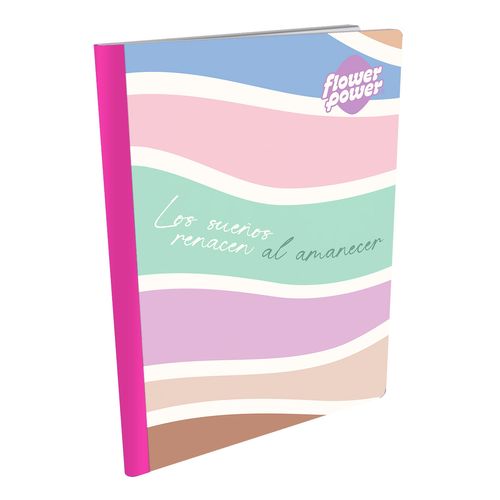 Cuaderno Cosido  Flower Power Los sueños Renacen al Amanecer