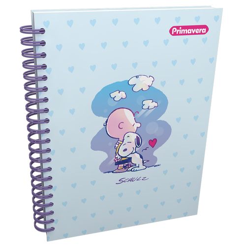 Cuaderno Argollado Grande Multimaterias Snoopy Schulz
