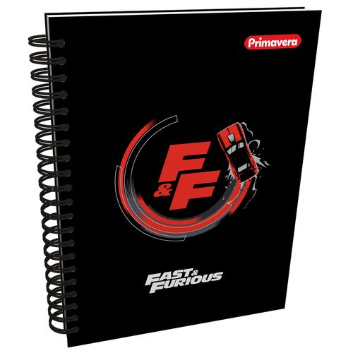 Cuaderno Argollado Grande Multimaterias Fast & Furious Drifting