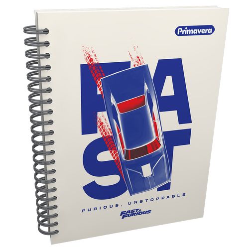 Cuaderno Argollado Grande Multimaterias Fast & Furious Fast