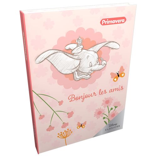 Cuaderno Cosido Multimaterias Pasta Dura Dumbo Bonjour