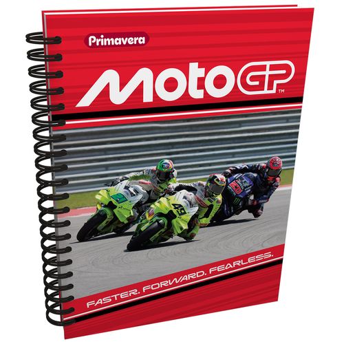Cuaderno Argollado Grande Multimaterias Moto GP Faster. Forward. Fearless.