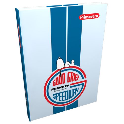 Cuaderno Cosido Multimaterias Pasta Dura Snoopy Reacing Team