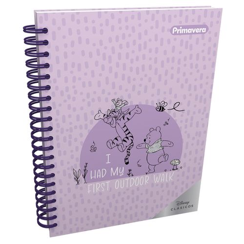 Cuaderno Argollado Grande Multimaterias Winnie Pooh , Tigger y Piglet