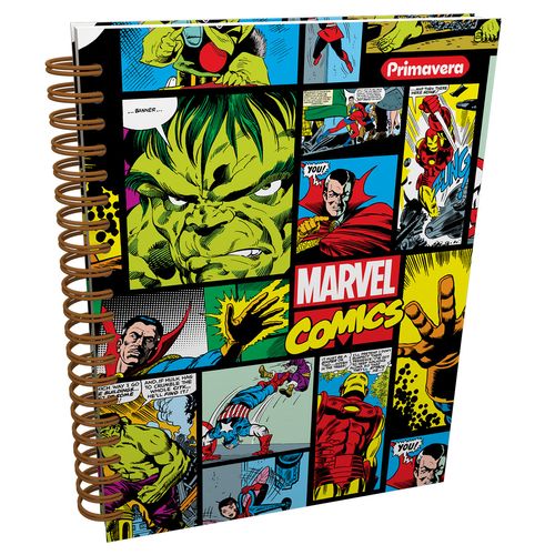 Cuaderno Argollado Grande Multimaterias Marvel Comics Los Vengadores
