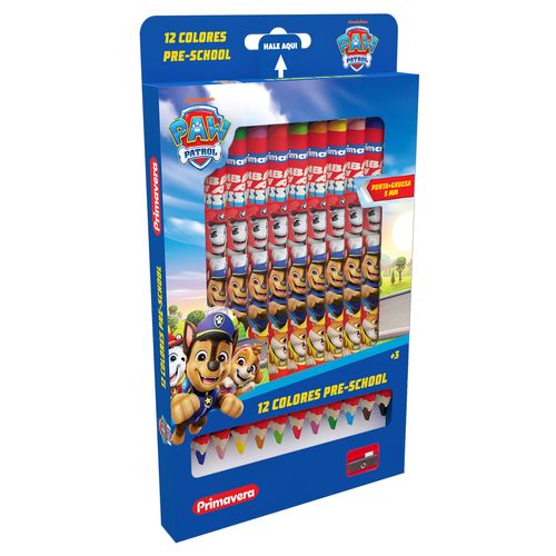 Colores  Paw Patrol Pre-School Niño X 12