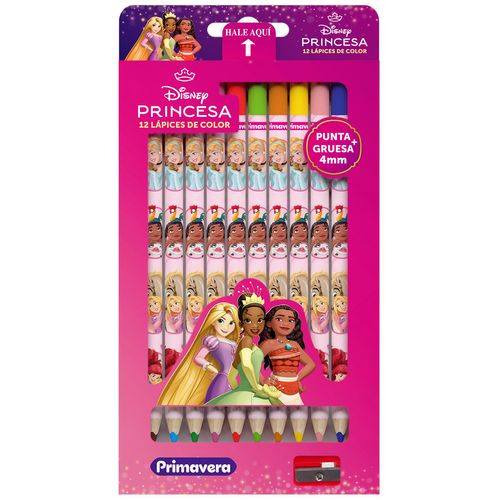 Colores  Princesas Niña X 12