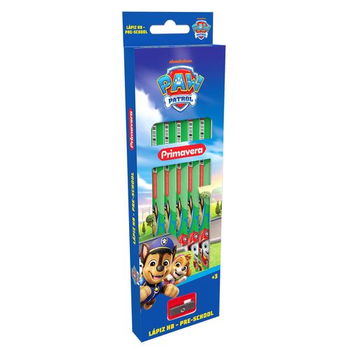 Lápiz  Paw Patrol Pre-School Niño X6