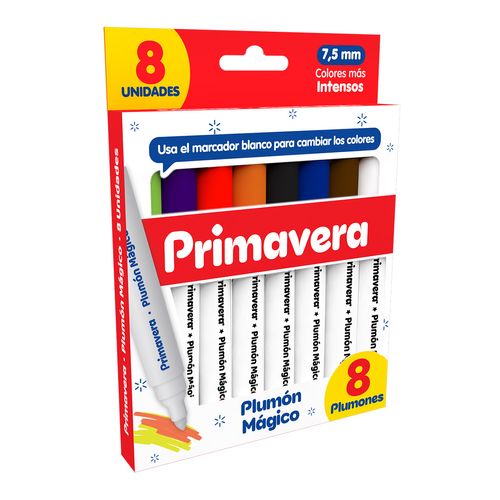 Marcadores Magicos Primavera X 8 Colores