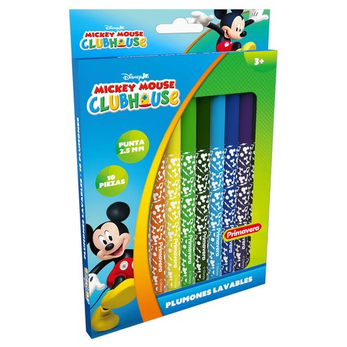 Plumón Lavable  Mickey Mouse Niño X10