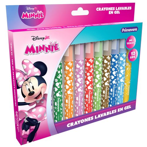 Crayones Lavables  Minnie Mouse Niña X12