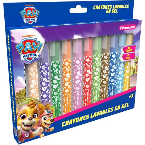 Crayones Lavables  Paw Patrol Niña X12