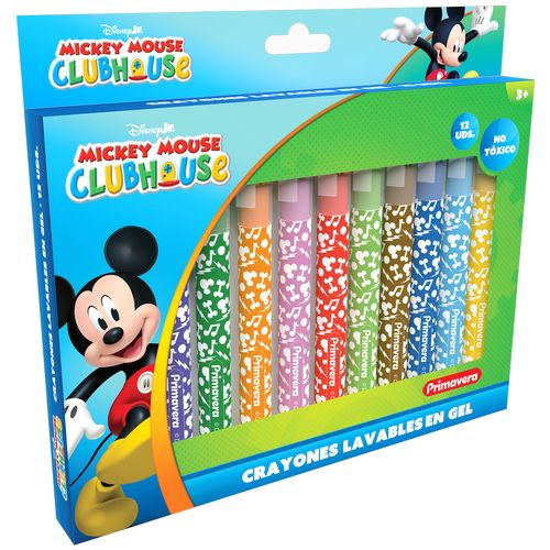 Crayones Lavables  Mickey Mouse Niño X12
