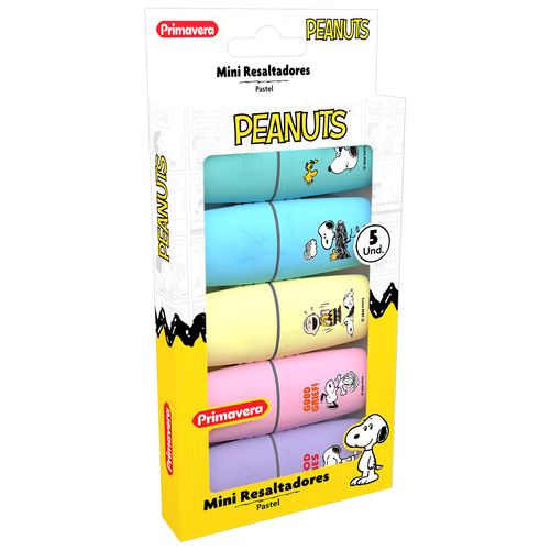 Resaltador  Snoopy X5