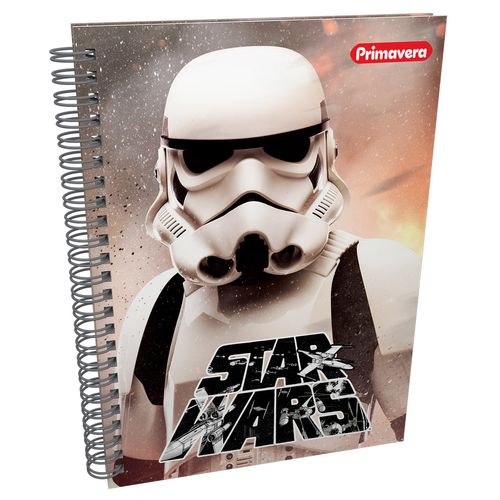 Cuaderno Argollado Pasta Dura  Star Wars Grande Stormtrooper