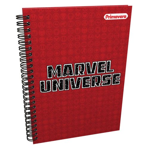 Cuaderno Argollado Pasta Dura  Marvel Logos Grande Universe
