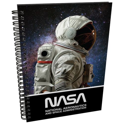 Cuaderno Argollado Pasta Dura  Nasa National Aeronautics