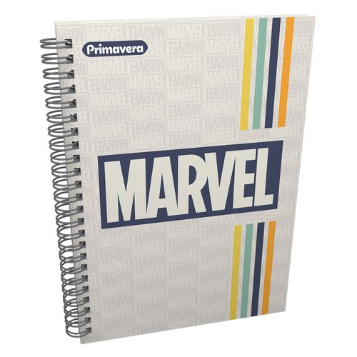 Cuaderno Argollado Pasta Dura  Marvel Logos Grande