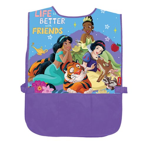 Delantal  Princesas Friends Sin Mangas