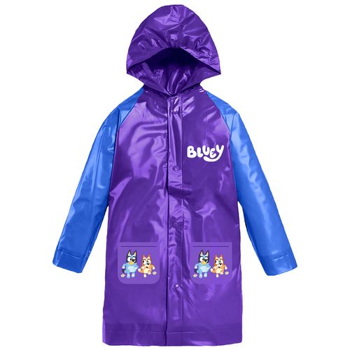 Impermeable  Bluey y Bingo