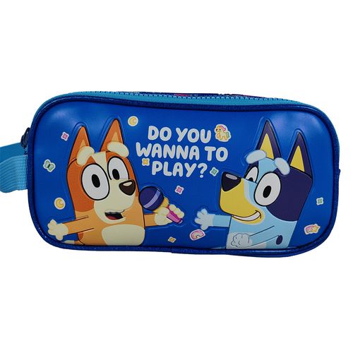 Cartuchera Premium  Bluey Do you Wanna to Play