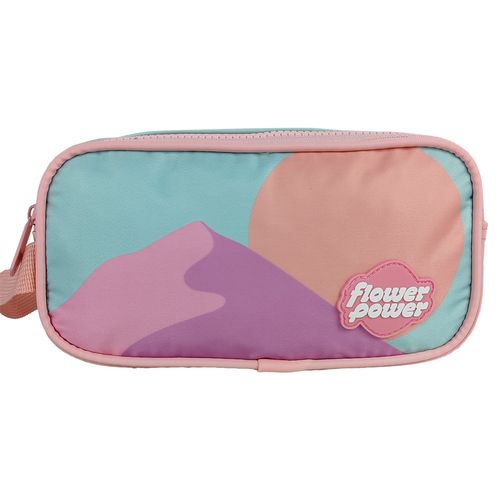 Cartuchera  Flower Power Pink Mint Ombre Surtida