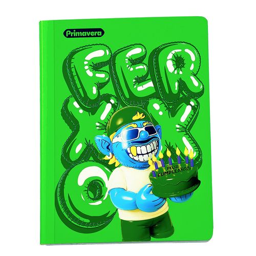 Cuaderno Cosido  FERXXO Feliz Cumpleaños