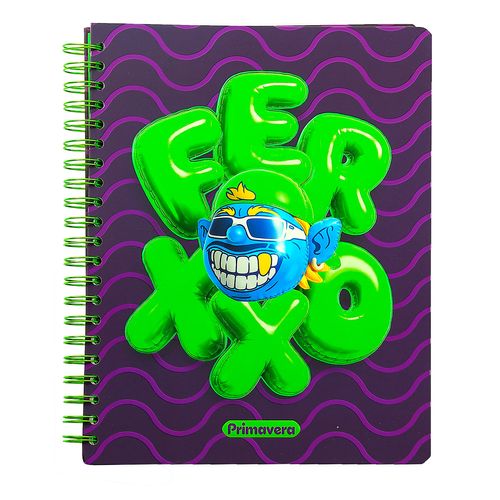 Cuaderno Argollado  FERXXO Grande Multimaterias Purple
