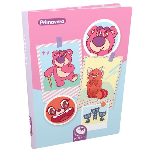 Cuaderno Cosido Pasta Dura  Princesas, Toy Story, Red Fluffy Osos
