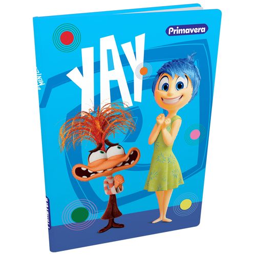 Cuaderno Cosido Pasta Dura  Intensamente Yay