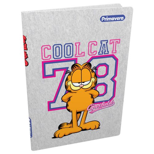 Cuaderno Cosido Pasta Dura  Garfield Mujer Garfield Cool Cat