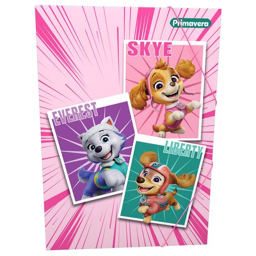 Carpeta  Paw Patrol Niña Skye, everest, Liberty