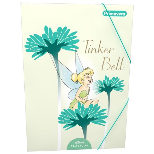 Carpeta Plástica Liga Tinker Bell Feliz