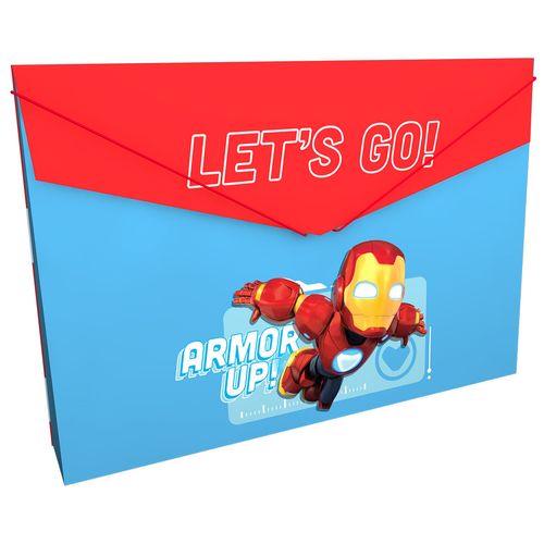 Carpeta  Spidey Iron Man Let's Go!
