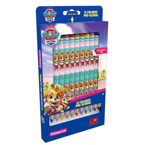 Colores  Paw Patrol Pre-School Niña X 12