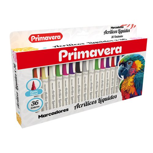Marcador Acrílico Líquido X 36