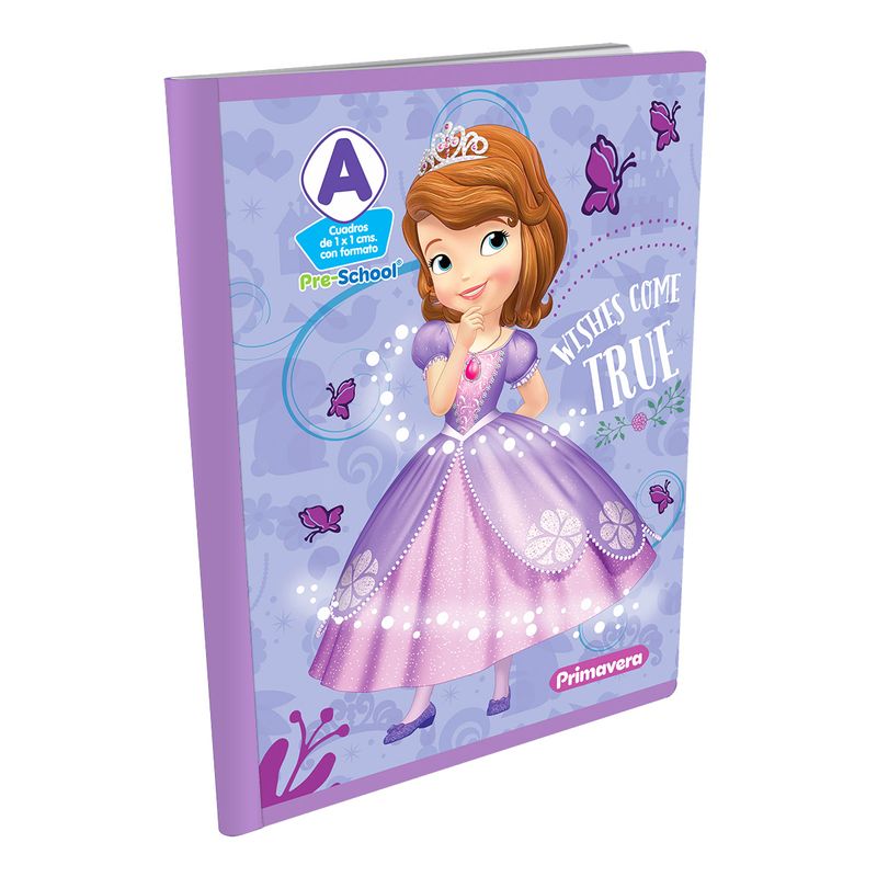 Cuaderno Cosido Pre-School A Princesita Sofía Wishes Come True-1766959656528