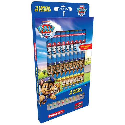 Colores  Paw Patrol Niño X 12